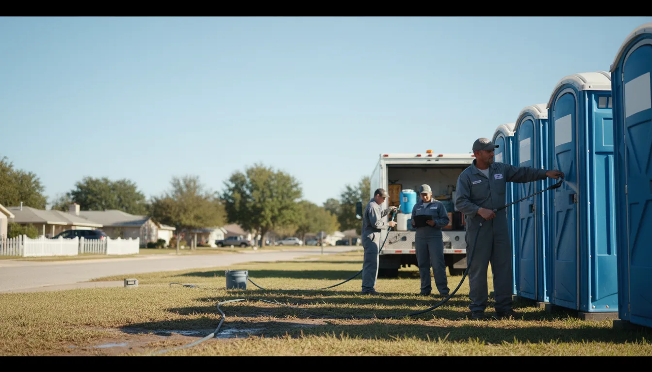 Long-Term Portable Toilet Rental in Louisville, MS near me